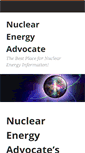 Mobile Screenshot of nuclearenergyadvocate.com